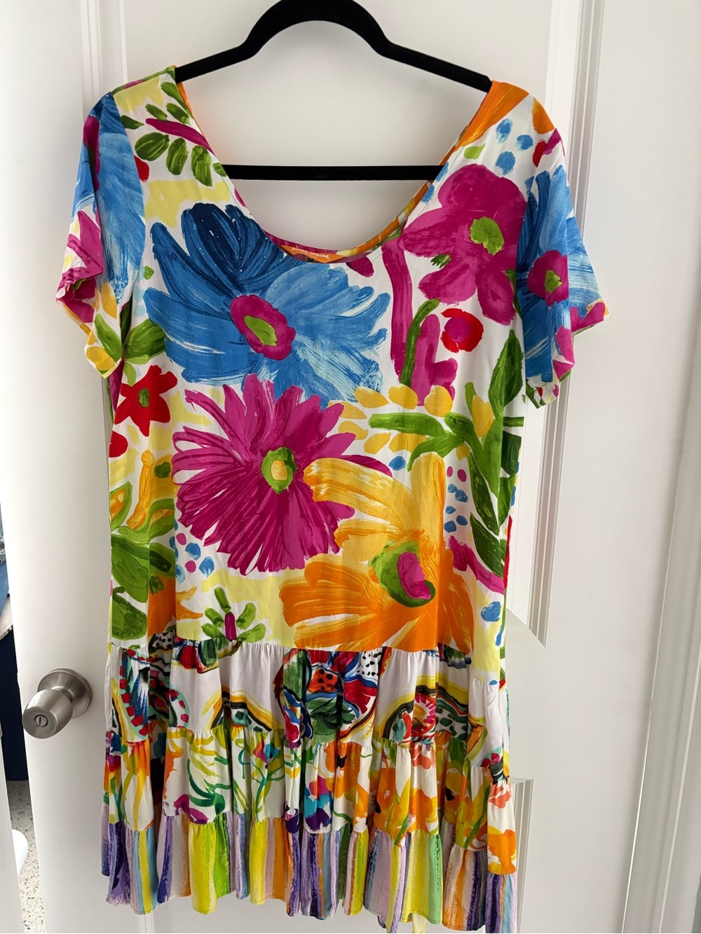 Jams World Flower Party White Medium Dress